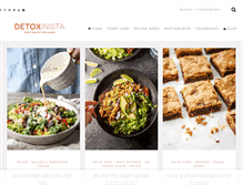 Tablet Screenshot of detoxinista.com